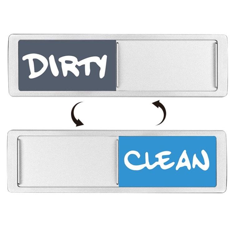 Double-Sided Dishwasher Magnet Sign for Clean and Dirty Indicator