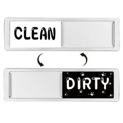 Double-Sided Dishwasher Magnet Sign for Clean and Dirty Indicator