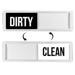 Double-Sided Dishwasher Magnet Sign for Clean and Dirty Indicator