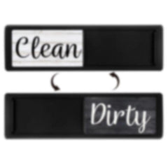 Double-Sided Dishwasher Magnet Sign for Clean and Dirty Indicator