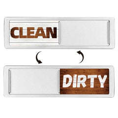 Double-Sided Dishwasher Magnet Sign for Clean and Dirty Indicator