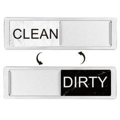 Double-Sided Dishwasher Magnet Sign for Clean and Dirty Indicator