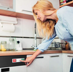 Double-Sided Dishwasher Magnet Sign for Clean and Dirty Indicator