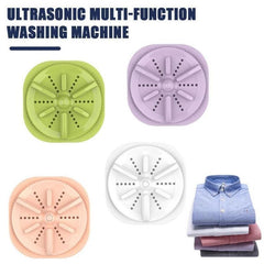 Compact Ultrasonic Turbo Washing Machine with Three-Speed Timer