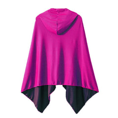 Quick-Dry Cooling Beach Cloak with Hood - Absorbent Towel for Diving and Changing