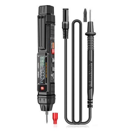 ANENG Non-Contact Digital Multimeter for Electrical Testing handheld pen-style tester with probes and display for voltage detection and circuit troubleshooting