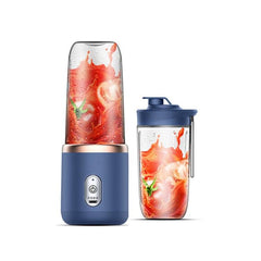 Portable 6-Blade Cordless Electric Juicer - 5V 40W Rechargeable Juice Maker