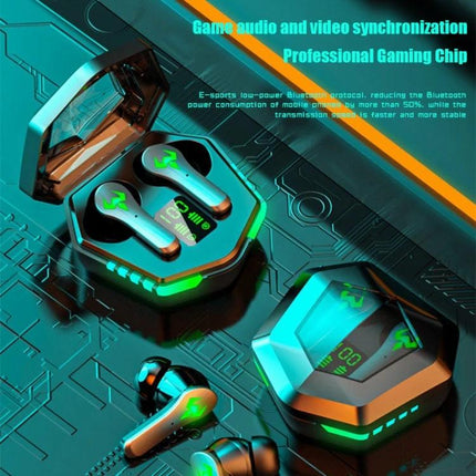 Wireless Bluetooth In-Ear Earphones With Low Latency For Commuting N35 TWS gaming commuting compact buds