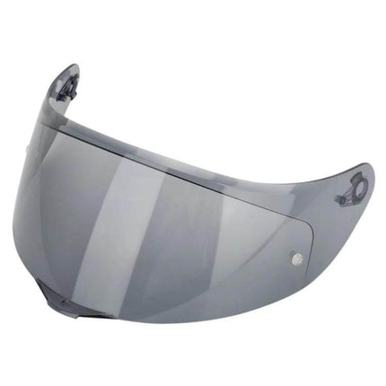 Motorcycle Helmet Lens With Anti Fog Spikes Replacement - smoke polycarbonate visor replacement for clear, durable helmet visibility
