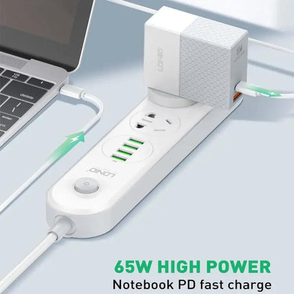 LDNIO Charger Powers Devices for Daily Home and Travel Use