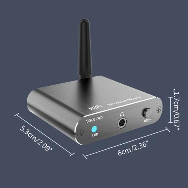 Bluetooth 5.2 Audio Receiver AptX HD 3.5mm Coaxial | Syndmart