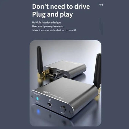 Bluetooth 5.2 Audio Receiver AptX HD 3.5mm Coaxial