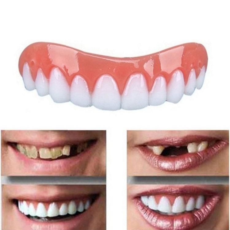 Herramienta de belleza Dientes postizos Sonrisa instantánea Ajuste cómodo Flex Cubierta de diente falso