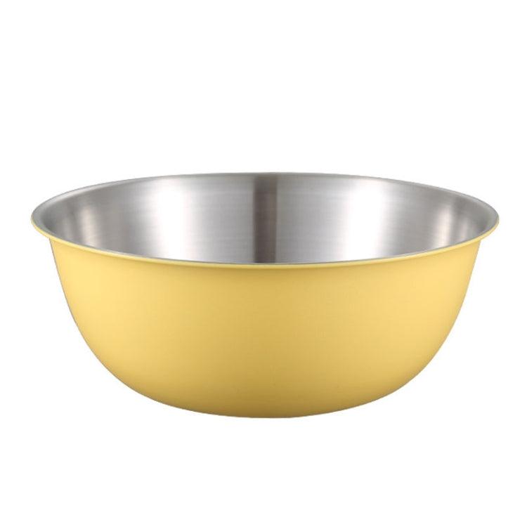 Premium 304 Food-Grade Stainless Steel Mixing Bowls for Kitchen Baking and Vegetable Preparation