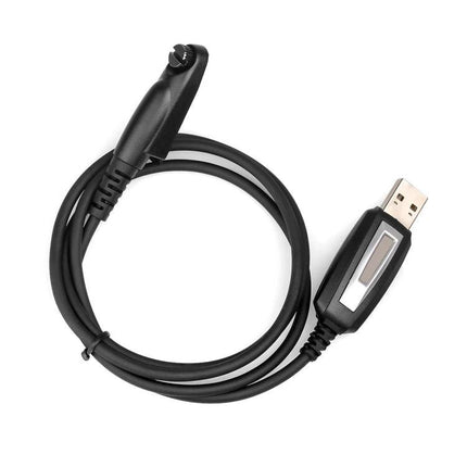 Retevis USB Programming Cable for HD1 and RT29 Walkie-Talkies black USB-to-radio programming cable for PC configuration and channel updates