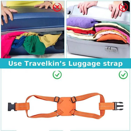 Backpack Luggage Binding Elastic Straps For Travel