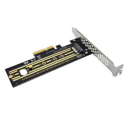 M.2 NVMe SSD Riser Card for PCI-E Slot Expansion in PCs low-profile PCIe adapter for adding M.2 NVMe drives to desktop systems