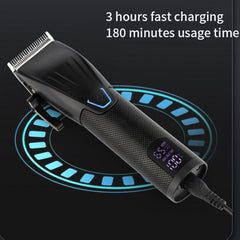 Professional Men's Electric Hair Clipper Set with Sculpting Accessories