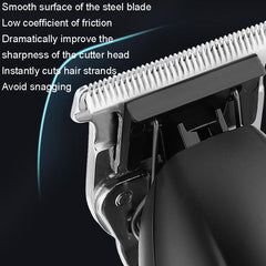 Professional Men's Electric Hair Clipper Set with Sculpting Accessories