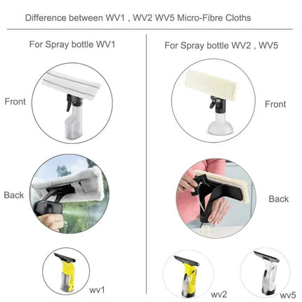 Karcher Microfiber Cleaning Cloth for WV1, WV2, and WV5 Windows