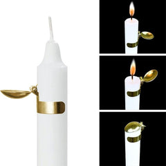 Smart Automatic Candle Safety Extinguisher with Adjustable Fire Clamp Design