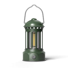 COB Retro Camping Lamp - Portable Outdoor Atmosphere Light with Storage and Dimming Features