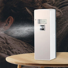 Intelligent Automatic Fragrance Dispenser with LCD Display and Stainless Steel Design