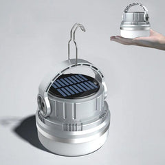 Eco-Friendly M10 Vintage Solar Camping Light with Portable Power Supply and Handheld Design