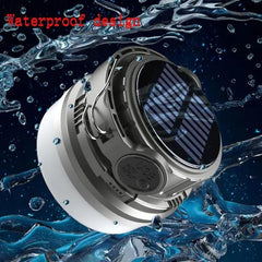 Eco-Friendly M10 Vintage Solar Camping Light with Portable Power Supply and Handheld Design