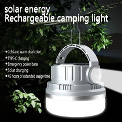 Eco-Friendly M10 Vintage Solar Camping Light with Portable Power Supply and Handheld Design