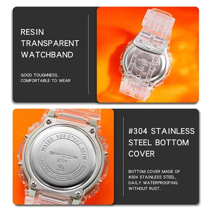 SANDA 2009 Multifunction Sports Watch 50M Waterproof | Syndmart