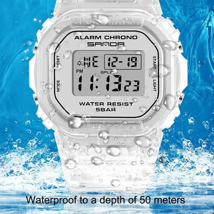 SANDA 2009 Multifunction Sports Watch 50M Waterproof | Syndmart