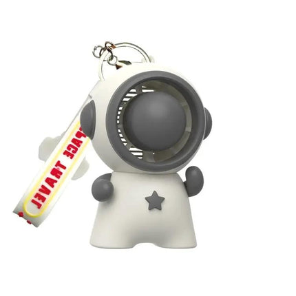 Astronaut Doll Pendant Lanyard Fan Portable Hands-Free Use