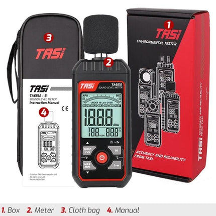 TASI Decibel Meter for Household Noise Level Monitoring