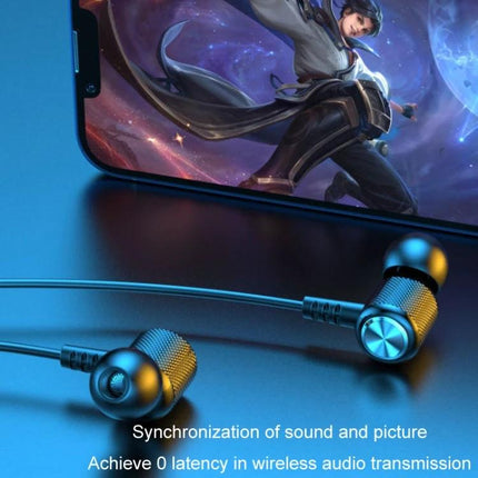 Wireless Neckband Headset With Magnetic Earbuds For Running shown with magnetic earbuds, silicone neckband, IPX5 splash-resistant design