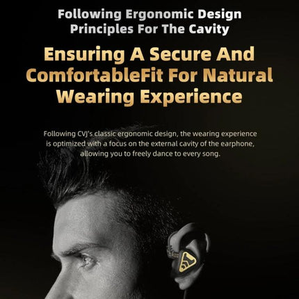 CVJ Wired In Ear Earphones With Microphone For Commute white black blue or green ergonomic in-ear design for secure fit
