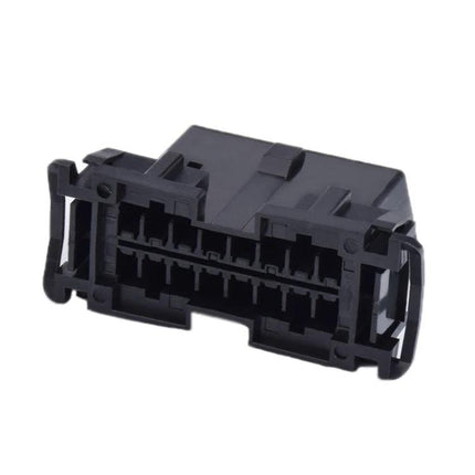 Reliable Connector for Everyday Car Maintenance Tasks - black automotive electrical replacement connector for troubleshooting and quick part swaps