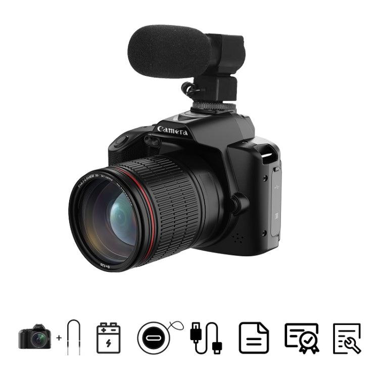 High-Definition 64MP Dual-Lens Wi-Fi Digital Camera with Night Vision and 4K Video Capability Standard+Microphone