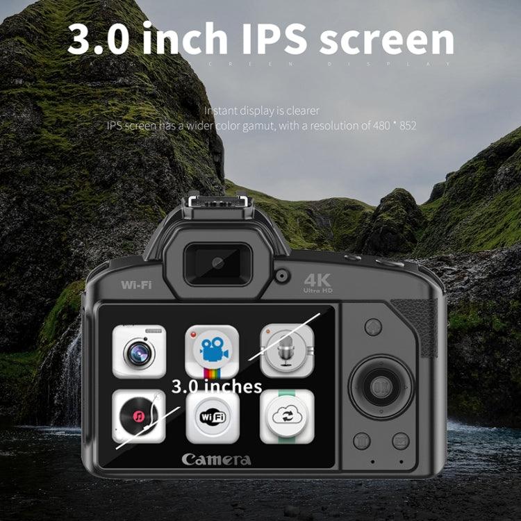 High-Definition 64MP Dual-Lens Wi-Fi Digital Camera with Night Vision and 4K Video Capability