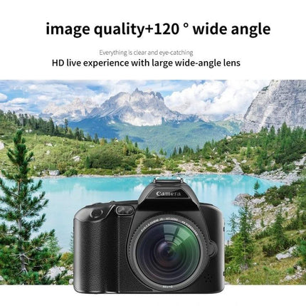 Wireless Night Vision Digital Camera for Everyday Photos and Videos - Wi-Fi remote 120° wide-angle HD camera for family shots and outdoor scenery