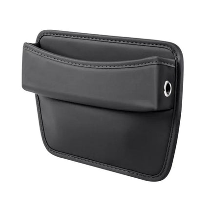 Leather Car Gap Organizer Keeps Seat Area Clutter Free