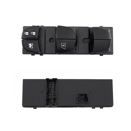 Nissan Juke Window Switch Button Replacement Assembly shown front and back view ABS power window switch module