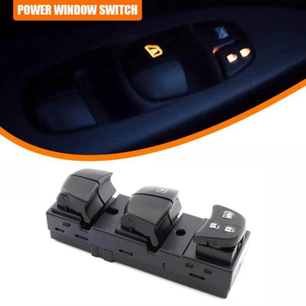 Nissan Juke Window Switch Button Replacement Assembly - black ABS 4-button power window control replacement