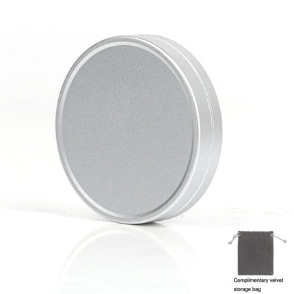 FUJIFILM Instax Mini EVO Aluminum Alloy Lens Cap silver protective cap with complimentary velvet storage bag