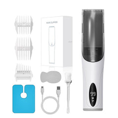 Rechargeable Low Noise Electric Hair Clipper for Kids - Waterproof and Versatile