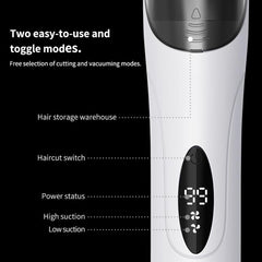 Rechargeable Low Noise Electric Hair Clipper for Kids - Waterproof and Versatile