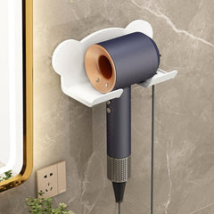 Dyson Hair Dryer Wall-Mount Storage Rack for Bathroom Organization