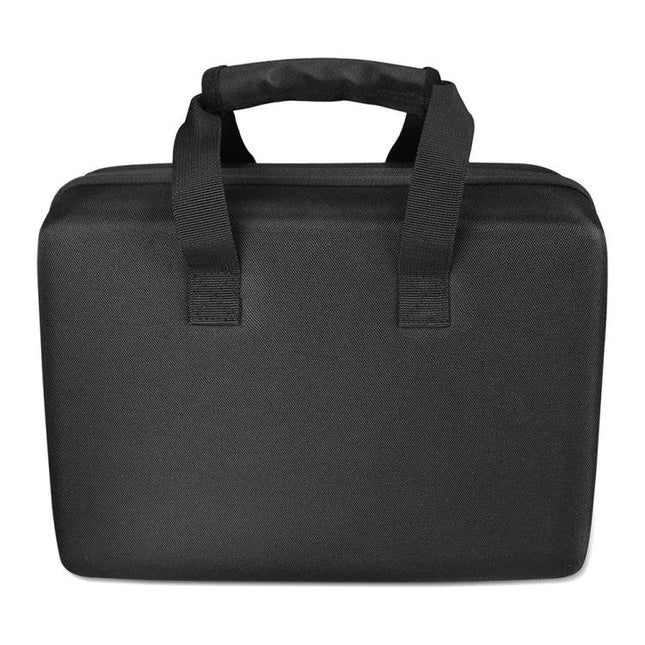 Beosound A5 Hard Shell Protective Travel Case With Lining, black molded exterior and padded interior for safe transport