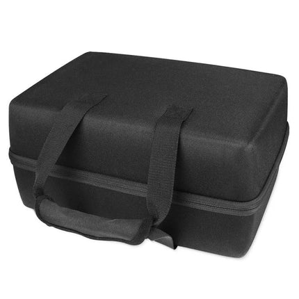 Beosound A5 Hard Shell Protective Travel Case With Lining black molded exterior, soft interior, widened handle and double zipper