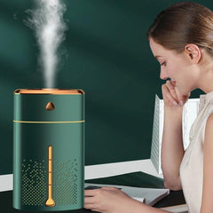 Ultrasonic Silver Ion Humidifier with Night Light and USB Connection for Home Use